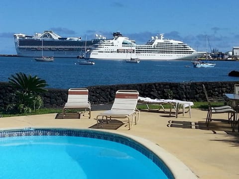 Pool view, Sea view, Swimming pool