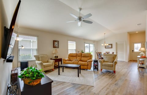 Pet-Friendly Home with Patio in The Villages House in Wildwood