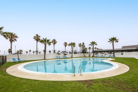 Property building, Living room, Swimming pool