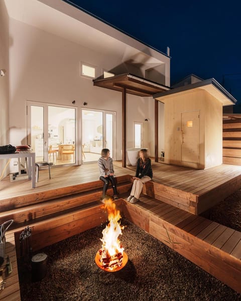 Property building, BBQ facilities, BBQ facilities, Sauna, Sauna, View (from property/room), Balcony/Terrace, Balcony/Terrace, Bath