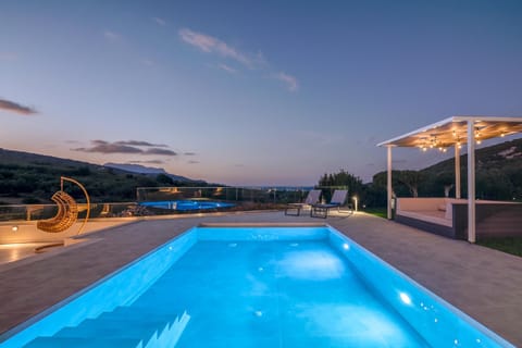 Natural landscape, Pool view, Swimming pool, sunbed