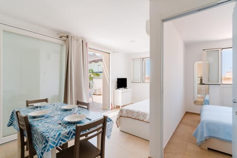 Property building, Living room, Bedroom