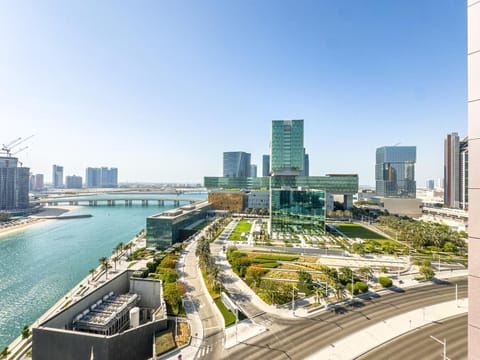 Full Cleveland & Canal View - Perfect Corporate Stay - 5 min walk from ADGM and Galleria - Big Balcony - Upgraded Apartment in Abu Dhabi