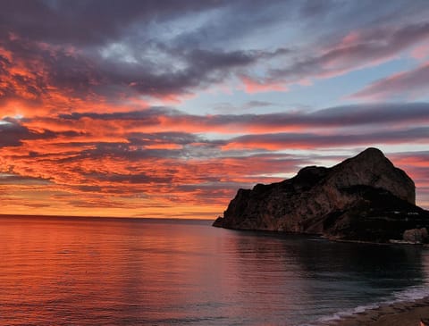 Sea view, Sunset