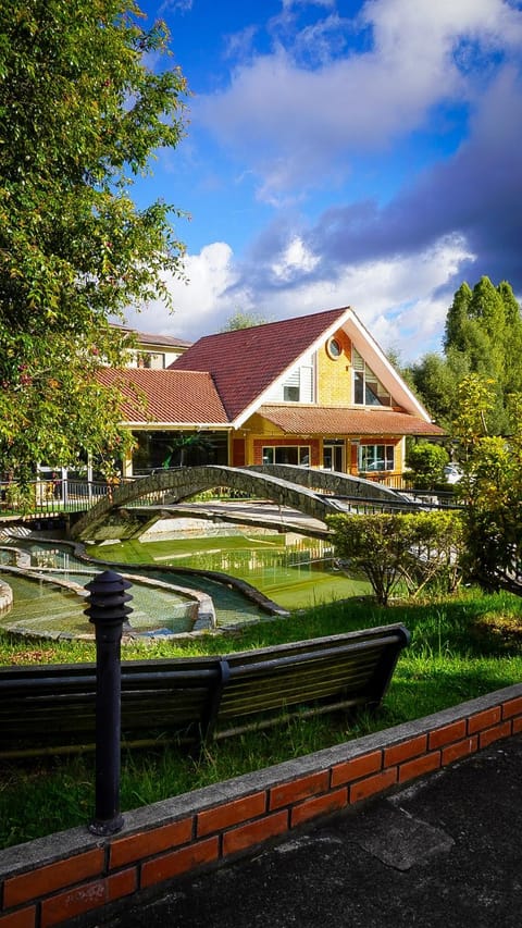 Property building, Natural landscape, Garden, Lobby or reception, Garden view