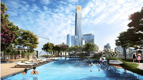 Nearby landmark, Pool view