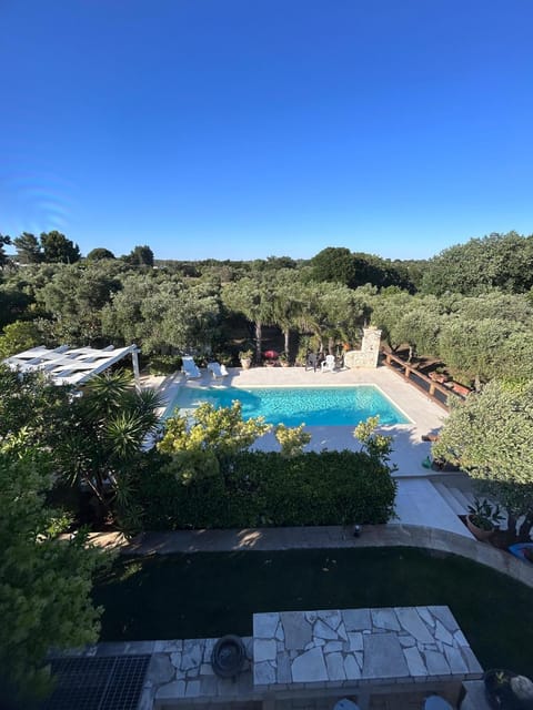 Spring, Day, Natural landscape, Garden, Garden view, Pool view, Swimming pool, sunbed