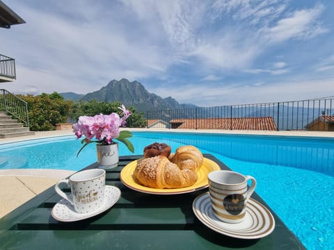 Natural landscape, Mountain view, Pool view, Breakfast