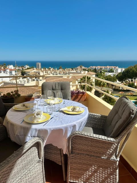 View (from property/room), Balcony/Terrace, Sea view