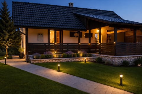 Property building, Garden, Garden view