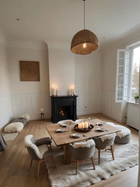 La Folie Giverny - Villa Premium - 3 Suites VIP - 8 Pièces 150M2- Centre Village - Maison privatisée -Jardin paysagé - Parking- Villa in Giverny