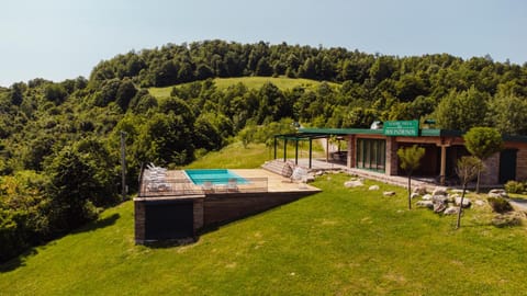Property building, Day, Natural landscape, Garden view, Pool view, Swimming pool
