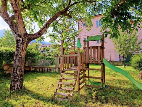 Spring, Day, Natural landscape, Children play ground, Garden, Garden view