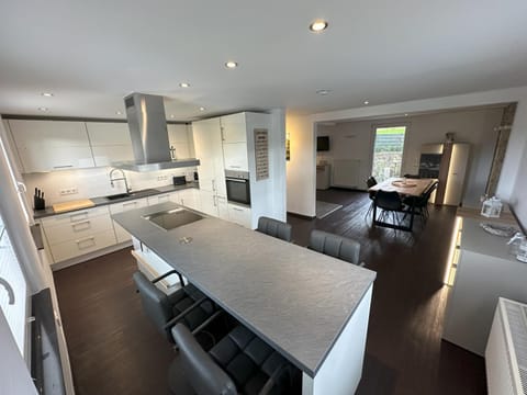 Kitchen or kitchenette, Dining area, dishwasher, oven