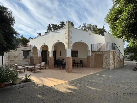 Property building, Patio