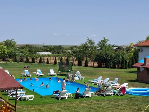 Patio, Natural landscape, Summer, BBQ facilities, Children play ground, Garden, Balcony/Terrace, Beach, On site, Pool view, Swimming pool, Entertainment, children, group of guests, sunbed