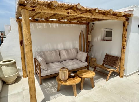 View (from property/room), Balcony/Terrace, Seating area, Sea view, Sea view, sunbed
