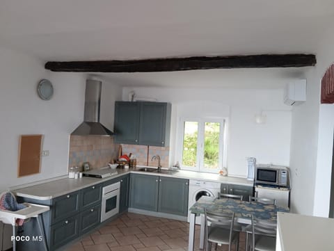 Kitchen or kitchenette, Dining area, oven, stove