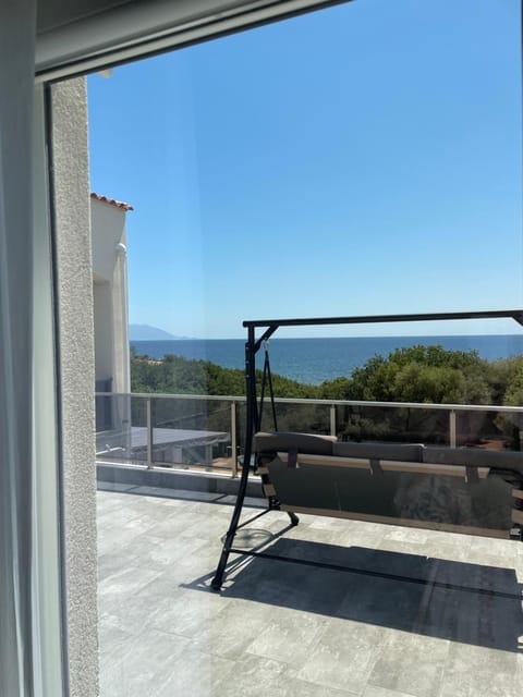 Natural landscape, View (from property/room), Balcony/Terrace, Sea view
