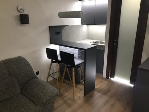 Kitchen or kitchenette, Dining area