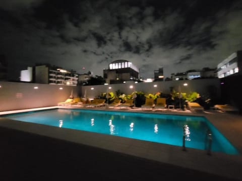 Pool view, Swimming pool