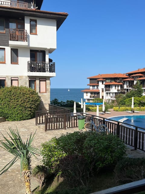 Property building, View (from property/room), Pool view, Sea view, Swimming pool