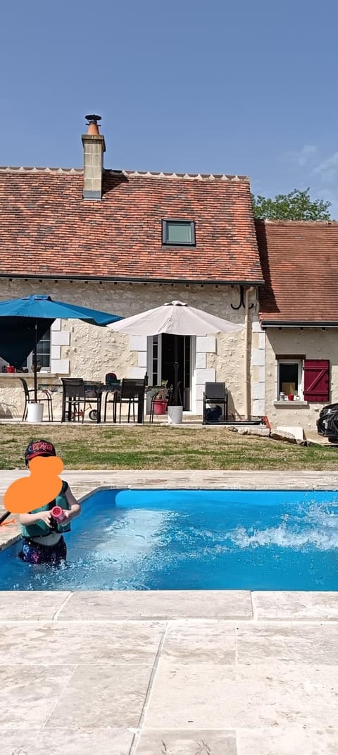 Longère proche du zoo de Beauval et des châteaux de la Loire Villa in Loches