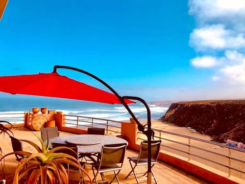 Natural landscape, View (from property/room), Balcony/Terrace, Sea view