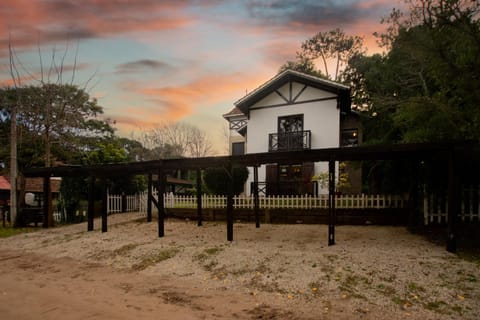 Property building, Sunset