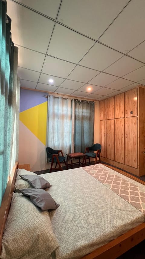 Bed, Photo of the whole room, Bedroom, wardrobe
