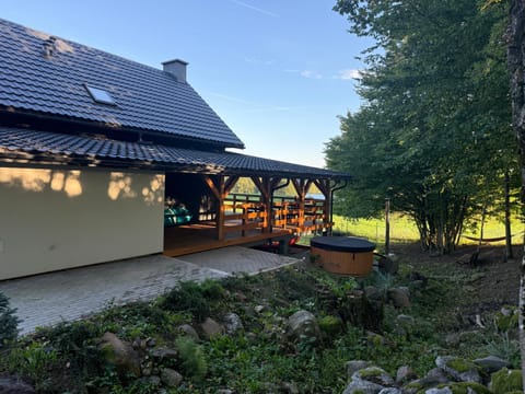 Property building, Garden, Garden view