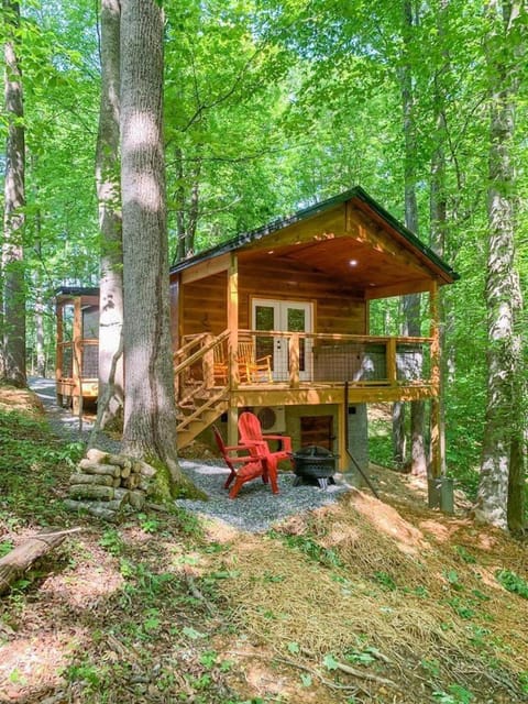 Romantic 1BR Cabin, Hot Tub, Easy Access & Wi-Fi Cabin in Douglas Lake