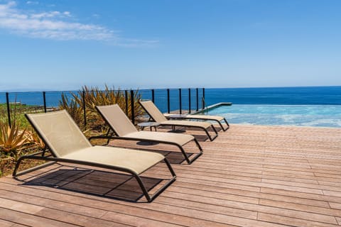 Day, Natural landscape, Beach, Pool view, Sea view, Swimming pool, sunbed