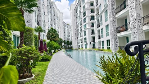 Property building, Pool view, Swimming pool