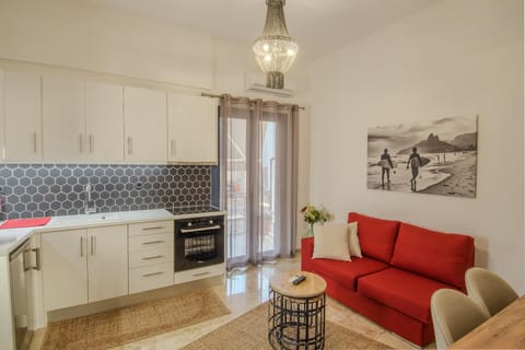 Kitchen or kitchenette, Living room