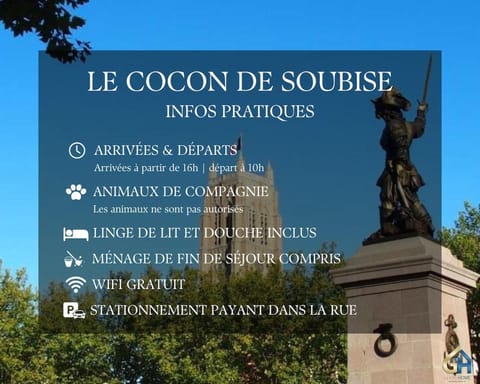 Le Cocon de Soubise - Centre-ville et calme Apartment in Dunkirk