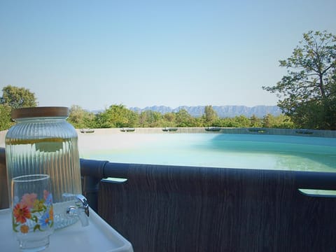 Day, Natural landscape, Pool view, Swimming pool