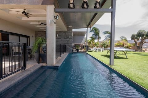 Property building, Pool view, Swimming pool