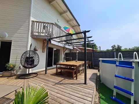 Property building, Patio, View (from property/room), Balcony/Terrace, Swimming pool
