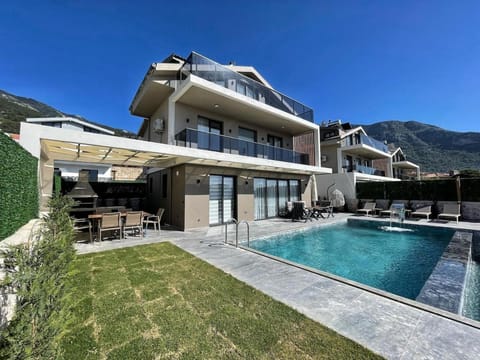 Patio, Day, Pool view