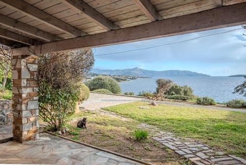 Natural landscape, Garden, Sea view