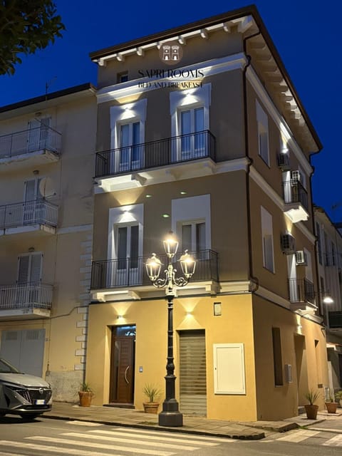 Property building, Night, Neighbourhood, Street view, Parking
