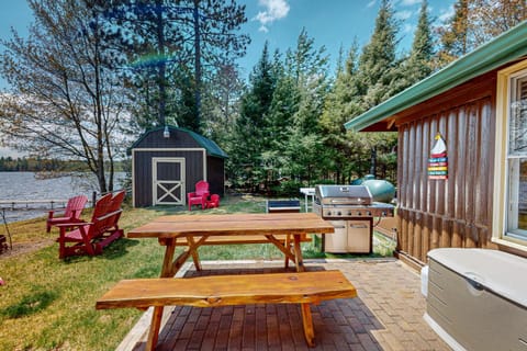 The View on Found Lake House in St Germain