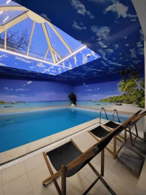 Spa and wellness centre/facilities, Pool view, Swimming pool, Swimming pool, sunbed