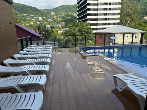 Natural landscape, Mountain view, Pool view, Swimming pool, Swimming pool
