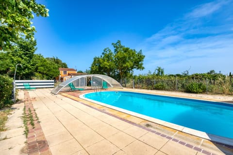 Property building, Living room, Swimming pool