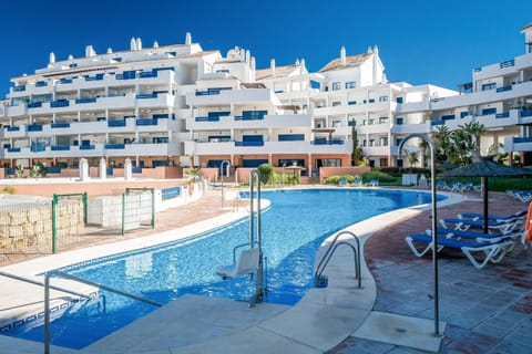 Property building, Living room, Swimming pool