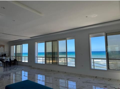 Natural landscape, View (from property/room), Living room, Sea view