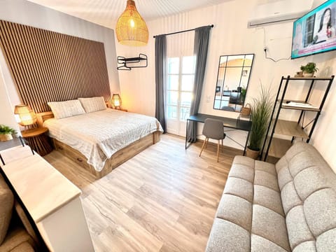 Living room, Bedroom