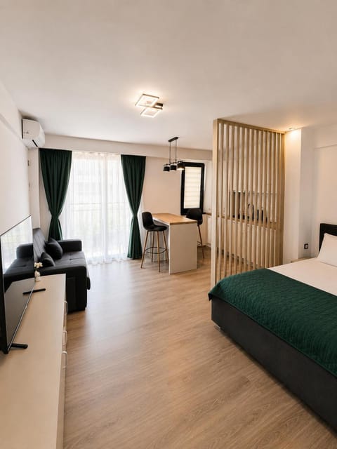 Bed, Kitchen or kitchenette, Bedroom, wardrobe, kitchen